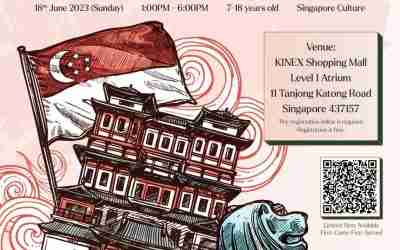 "Exploring Singapore’s Culture Again – Art Competition" 再探新加坡文化之旅绘画比赛