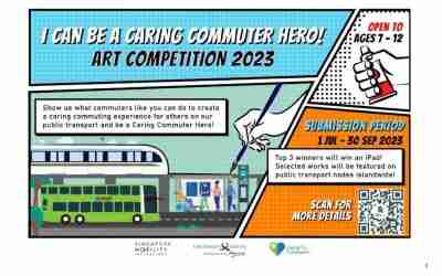 " I Can Be A Caring Commuter Hero!" Art Competition 2023 “我可以成为一位充满爱心的通勤英雄！” 2023年艺术大赛