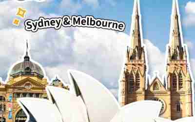 Go to the Southern Hemisphere, Paint a Beam of Light | 8 Days 7 Nights Sydney Melbourne Journey